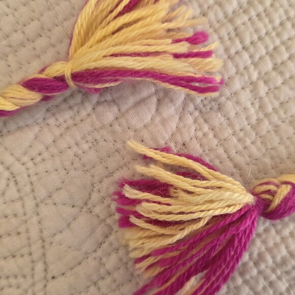 owl Chuyo Cap made of alpaca fiber  PINK  NEW - Picture 3 of 3